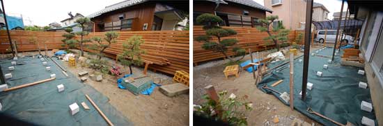 市川市・松戸市・浦安市の庭・雑草対策ならグリーンパトロール市川店 庭木にも愛犬にも優しい草取り不要の庭