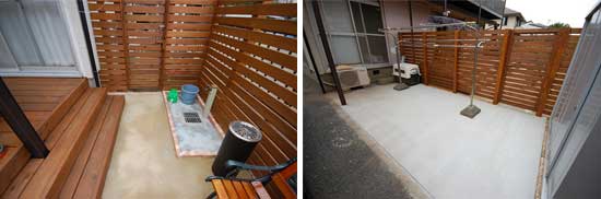 市川市・松戸市・浦安市の庭・雑草対策ならグリーンパトロール市川店 庭木にも愛犬にも優しい草取り不要の庭