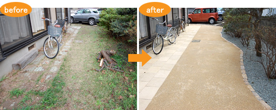 市川市・松戸市・浦安市の庭・雑草対策ならグリーンパトロール市川店 もう草取りしたくないを実現化 雑草のない庭に